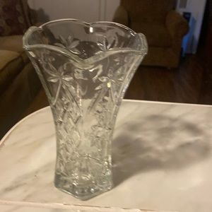 Beautiful crystal vase